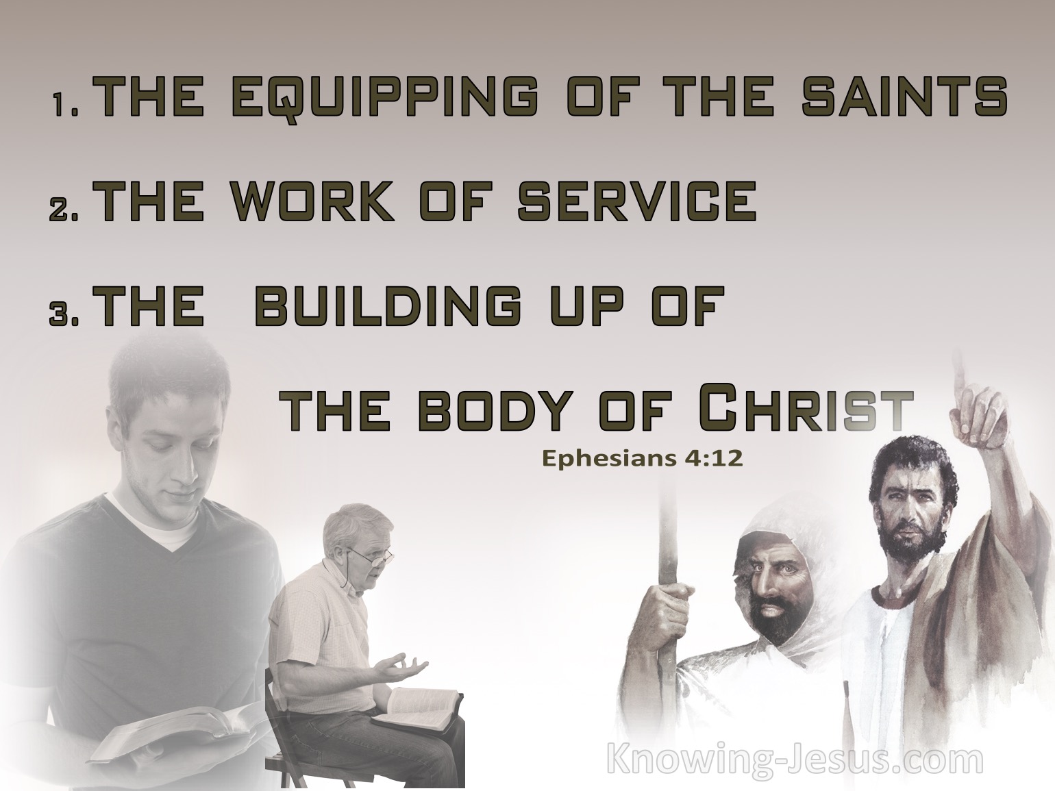 What Does Ephesians 4:12 Mean?